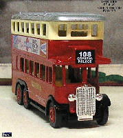 Lledo Days Gone 1928 Karrier E6 trolleybus avec Walsall livrée Highgate légère 
