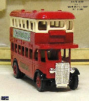 Vintage Lledo London Double Decker Bus Made in England Days Gone Die Cast 